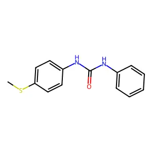 N-[4-(Methylsulfanyl)phenyl]-N'-phenylurea structure