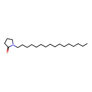 2-Pyrrolidinone, 1-hexadecyl- structure