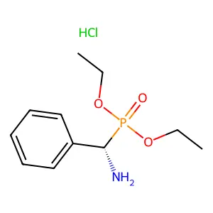 Diethyl (alpha-aminobenzyl)phosphonate hydrochloride structure