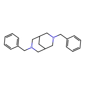 3,7-Dibenzyl-3,7-diazabicyclo[3.3.1]nonane structure