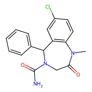 卡布西泮 structure