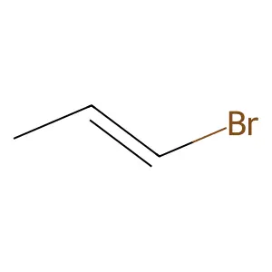 1-Bromopropene structure