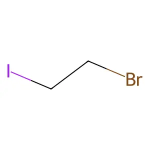 Ethane, 1-bromo-2-iodo- structure