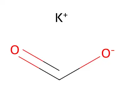 甲酸钾 structure