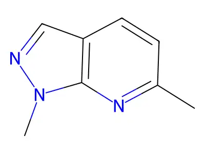 1,6-Dimethyl-1H-pyrazolo[3,4-b]pyridine structure