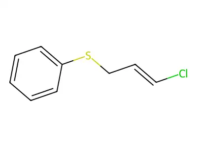 1-Chloro-3-(phenylthio)propene structure
