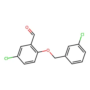 5-Chloro-2-[(3-chlorobenzyl)oxy]benzaldehyde structure