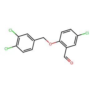 5-Chloro-2-[(3,4-dichlorobenzyl)oxy]benzaldehyde structure