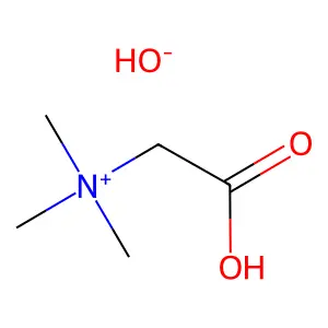 Methanaminium, 1-carboxy-N,N,N-trimethyl-, hydroxide structure