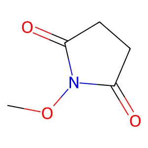 Succinimide, N-methoxy- structure