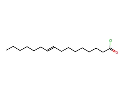 Hexadec-9-enoyl Chloride structure
