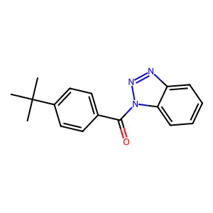 Benzotriazol-1-yl-(4-tert-butylphenyl)methanone structure