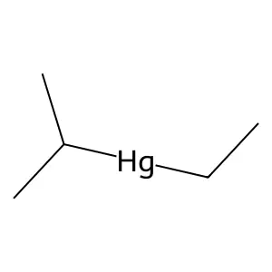 Mercury, ethyl(1-methylethyl)- structure