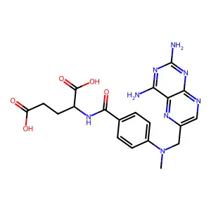 氨甲蝶呤 structure