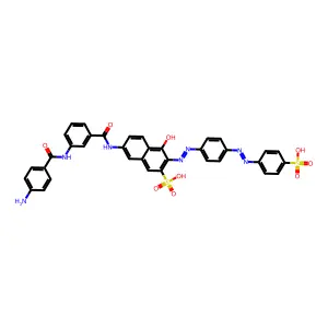 Benzamin Red 5B structure