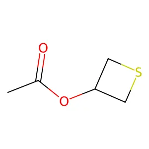 Thietan-3-yl acetate structure