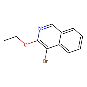 4-Bromo-3-ethoxyisoquinoline structure