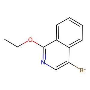 4-Bromo-1-ethoxyisoquinoline structure