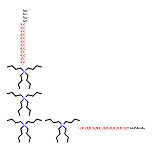 Tetrabutylammonium octamolybdate structure
