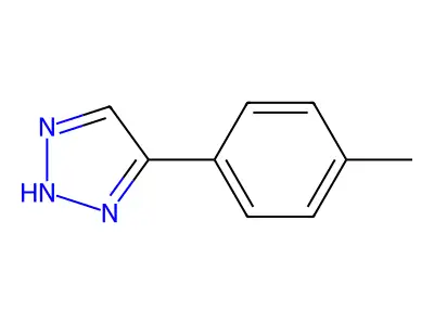 5-p-Tolyl-1H-(1,2,3)triazole structure