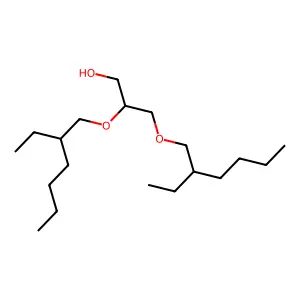 2,3-Bis[(2-ethylhexyl)oxy]propan-1-ol structure