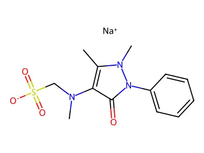 安乃近阴离子 structure