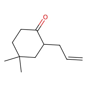 4,4-Dimethyl-2-allylcyclohexanone structure