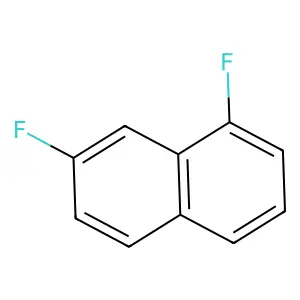 1,7-Difluoronaphthalene structure