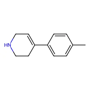 1,2,3,6-Tetrahydro-4-(p-tolyl)pyridinium chloride structure