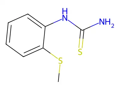 N-(2-(Methylthio)phenyl)thiourea structure