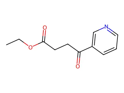 Ethyl 4-oxo-4-(pyridin-3-yl)butanoate structure