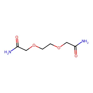 2-(2-Carbamoylmethoxy-ethoxy)-acetamide structure