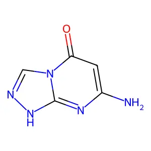 7-Amino-s-triazolo[4,3-a]pyrimidin-5(8h)-one structure