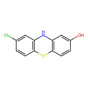 8-Chloro-10H-phenothiazin-2-ol structure