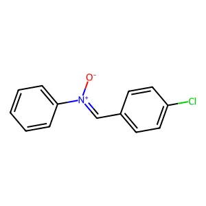 1-(4-chlorophenyl)-N-phenylmethanimine oxide structure