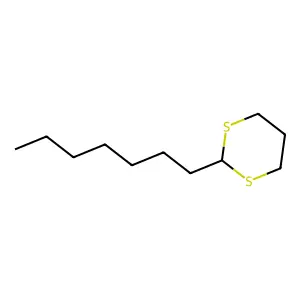 2-Heptyl-1,3-dithiane structure