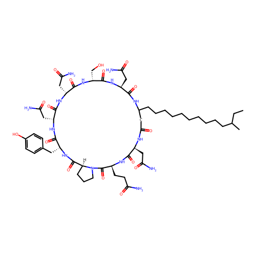 Mycosubtilin structure