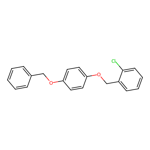 1-{[4-(Benzyloxy)phenoxy]methyl}-2-chlorobenzene structure