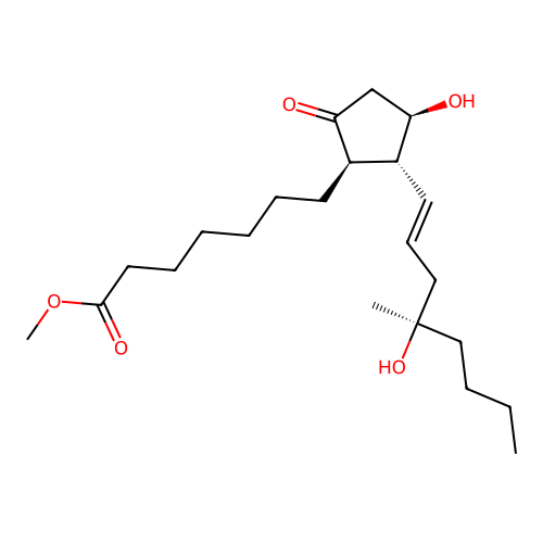 (11R,16R)-misoprostol structure
