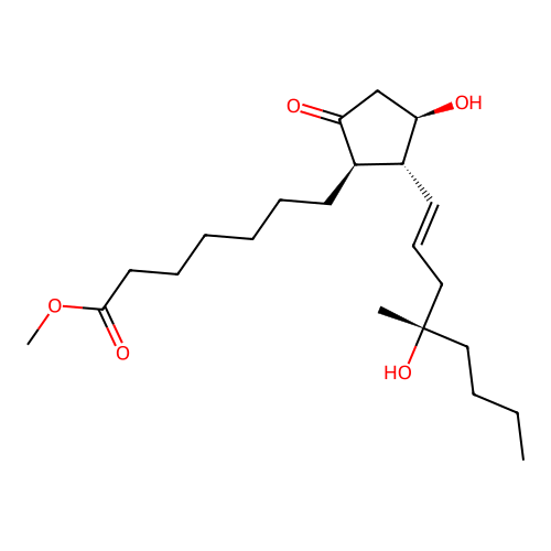Misoprostol, S- structure