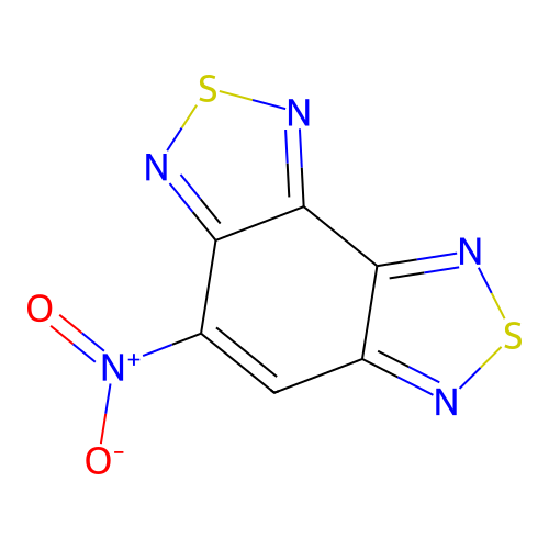 4-Nitro[1,2,5]thiadiazolo[3,4-e][2,1,3]benzothiadiazole structure