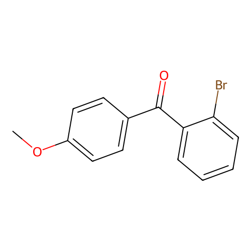 2-Bromo-4'-methoxybenzophenone structure