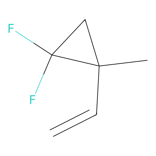 1,1-Difluoro-2-methyl-2-vinyl-cyclopropane structure