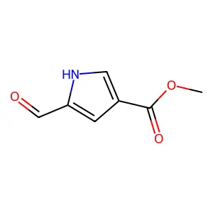 Methyl 5-formylpyrrole-3-carboxylate structure
