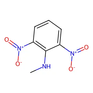 N-Methyl-2,6-dinitroaniline structure