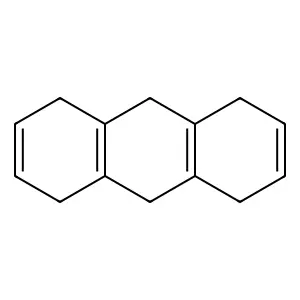 1,4,5,8,9,10-Hexahydroanthracene structure