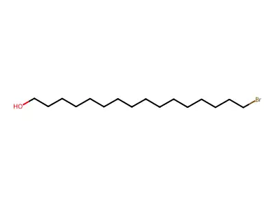 16-Bromo-1-hexadecanol structure