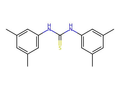 1,3-Bis(3,5-dimethylphenyl)thiourea structure