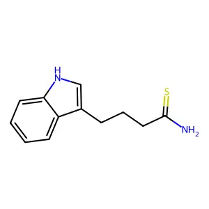 4-(1H-indol-3-yl)butanethioamide structure