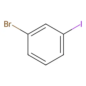 Benzene, 1-bromo-3-iodo- structure